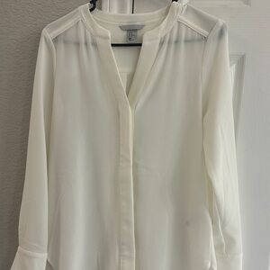 H&M Cream Blouse for Women
